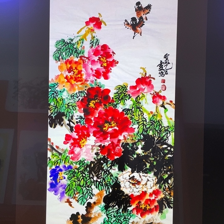 国画张圣敏先生纯手绘作品