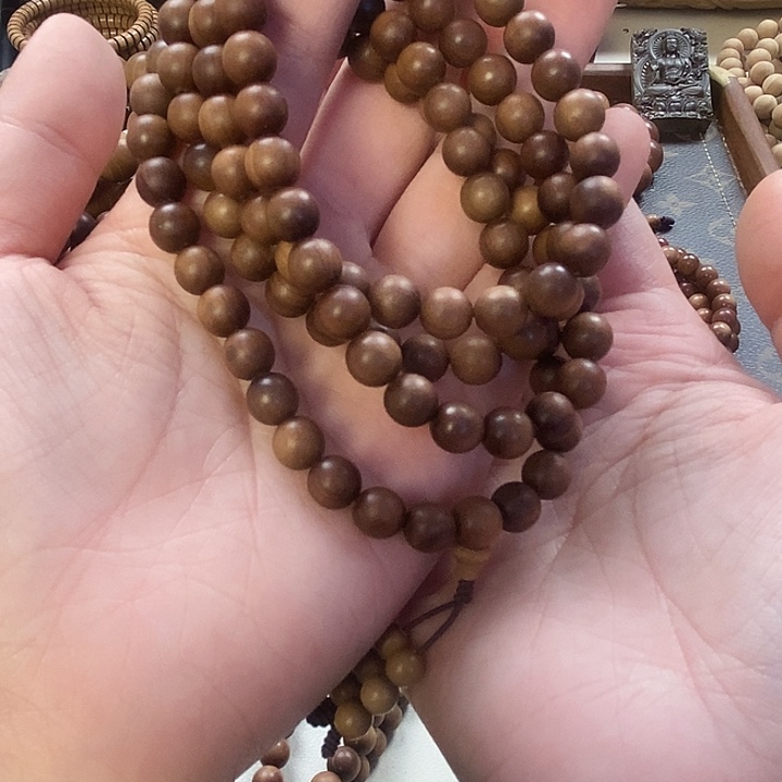檀香木手串/手链S**.特价08×108老山檀香香港