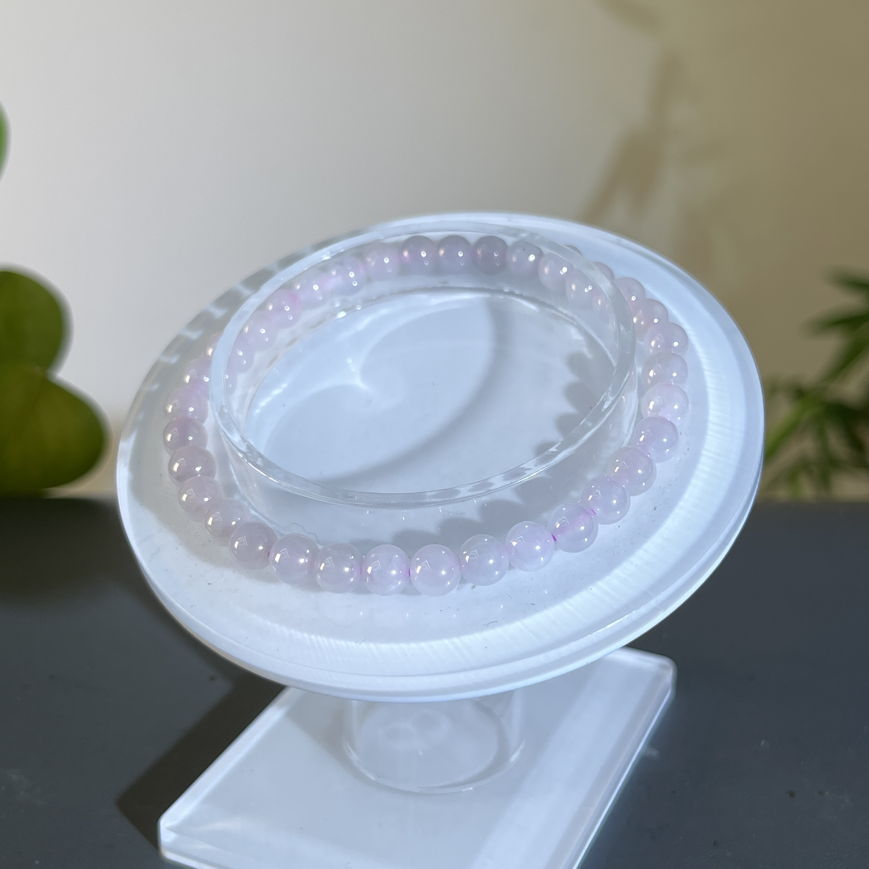 JCB17-011 天然缅甸A货翡翠 翡翠手串