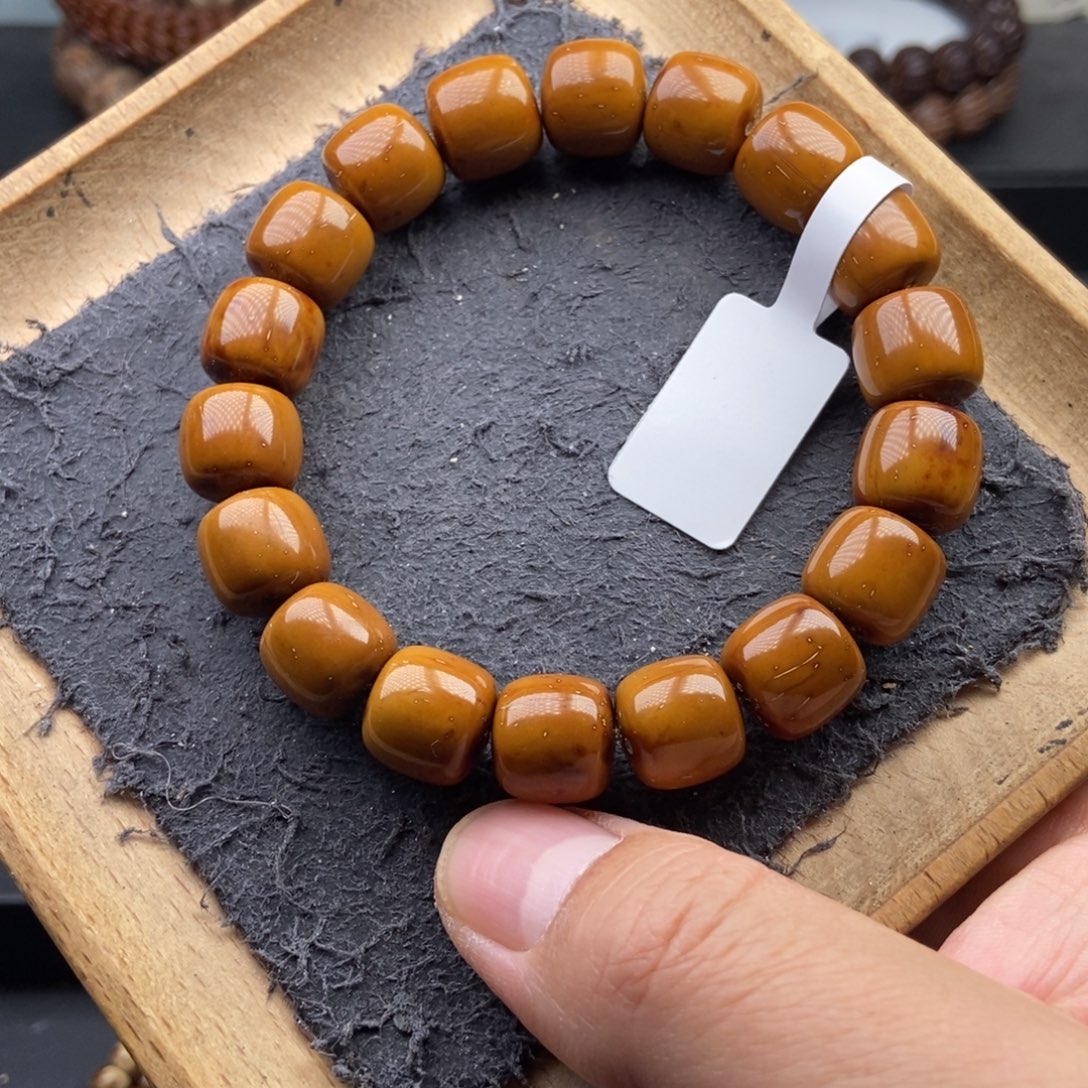 紫金鼠手串13mm天花板黄金甲纯手工