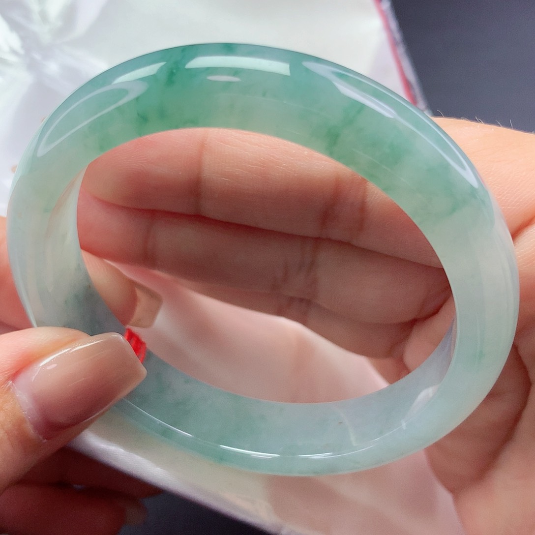 【闪购商品】翡翠未镶嵌手镯a 163381