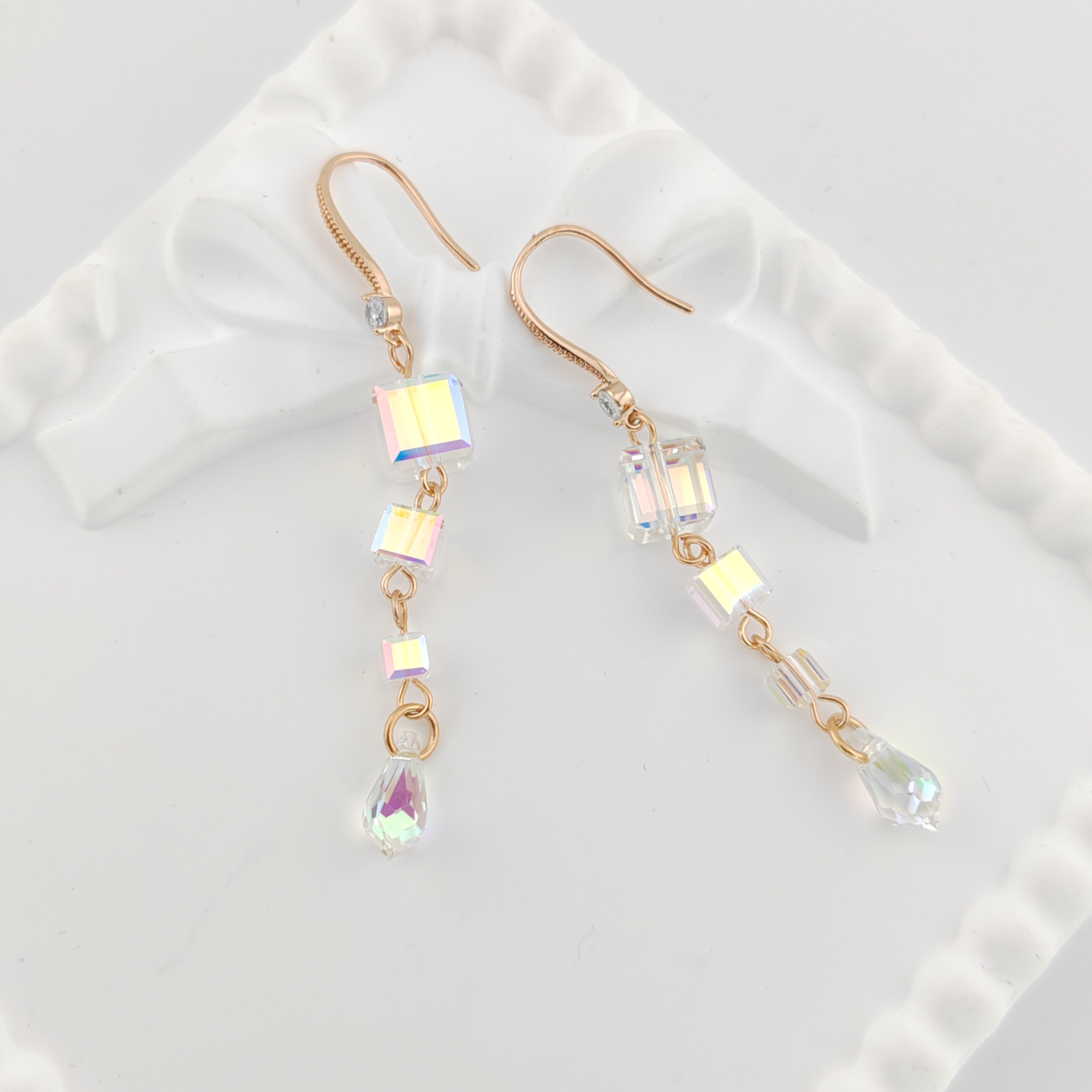 XUPING/旭平首饰 合金仿水晶耳饰 【潘生福利】百搭GDD X000693597