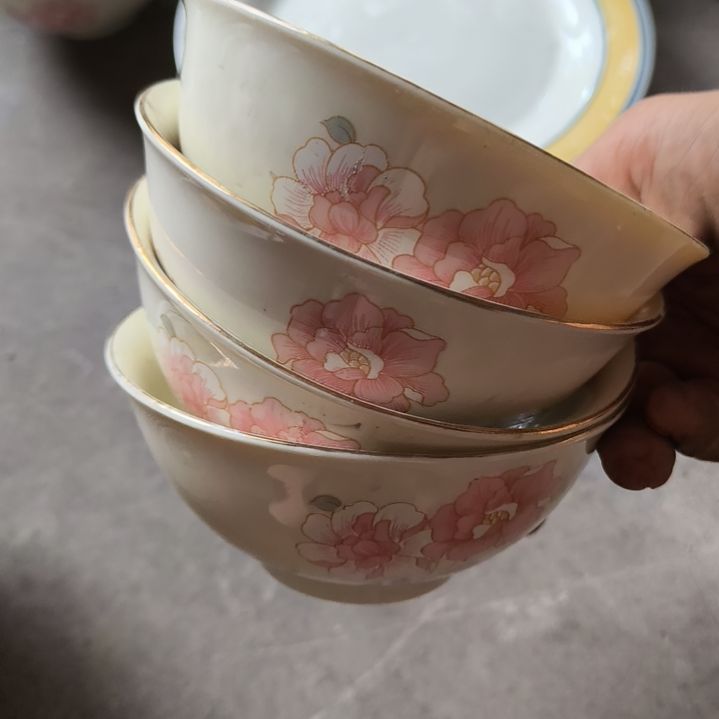 瓷片磁州窑国营壶碗杯盘