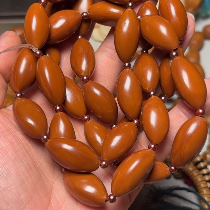 P****橄榄核手串/手链光珠脖挂