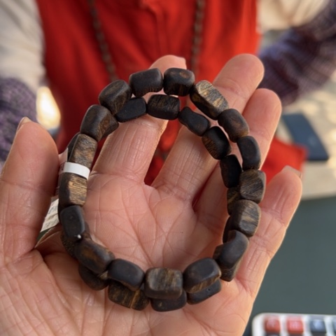 沉香手串装勺子沉水7克卡0.7多样性发1条