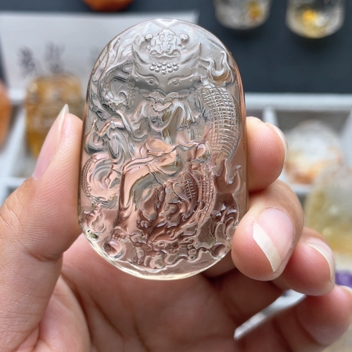 紫晶颈饰未镶嵌     