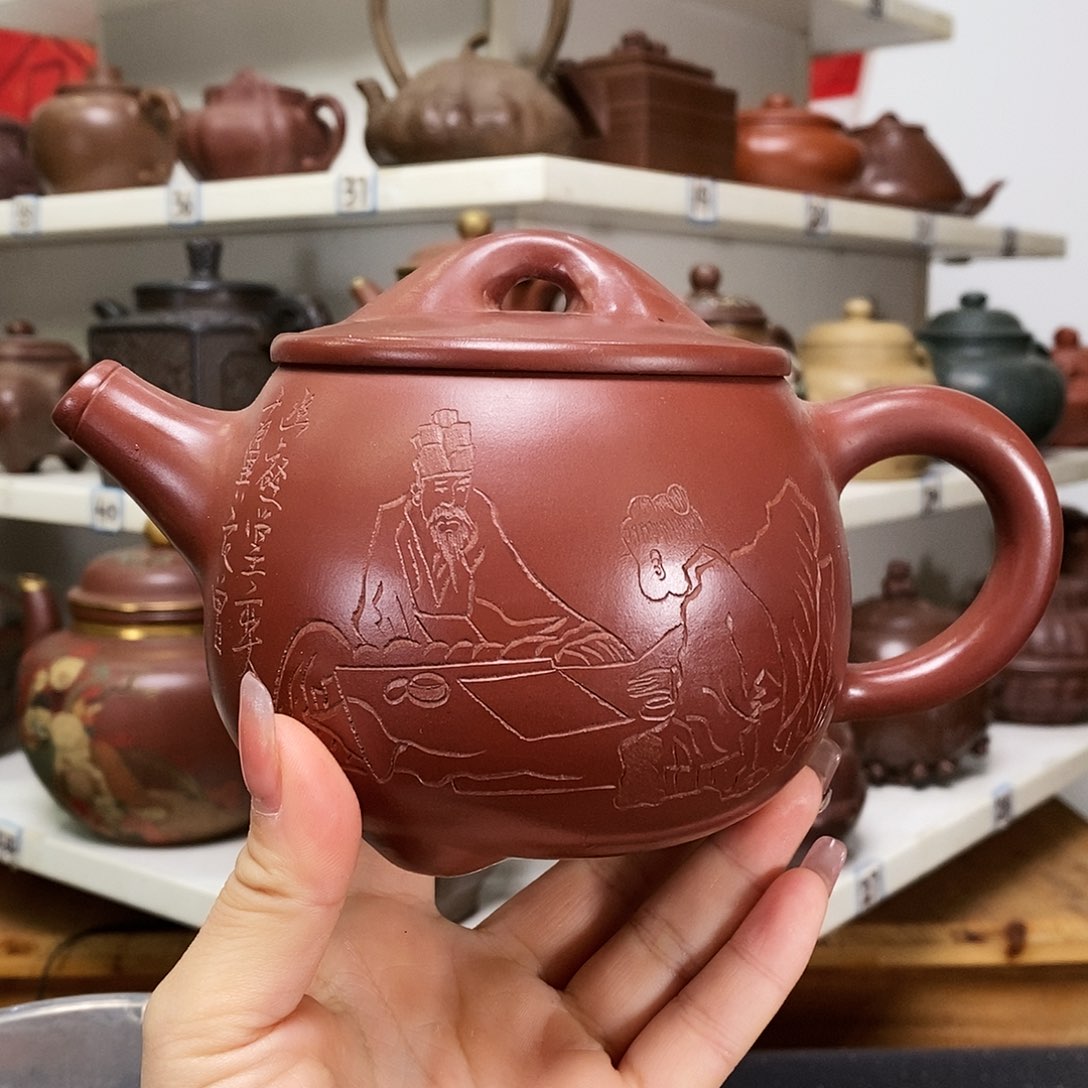 紫砂茶壶全手工制作