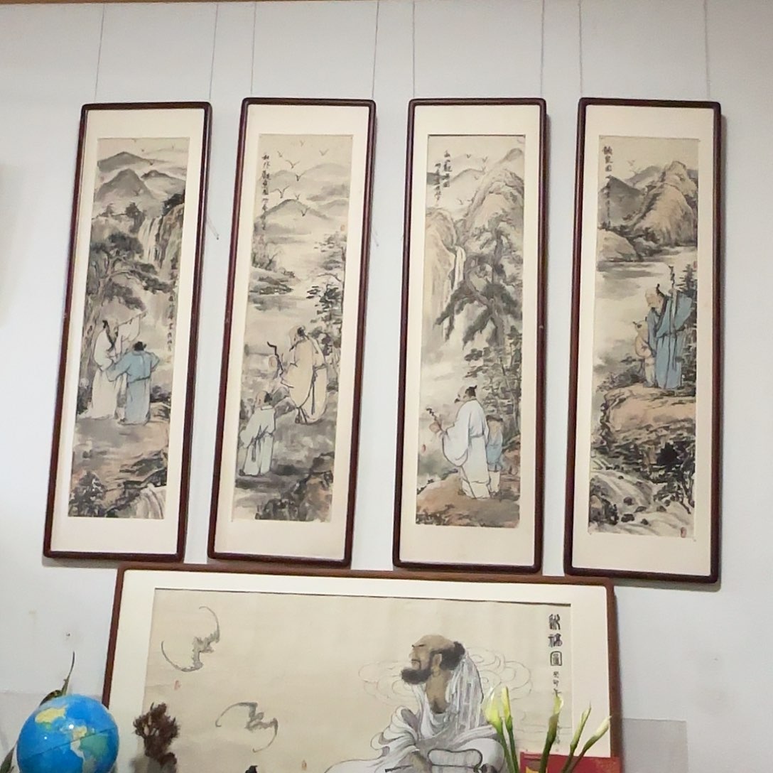 国画大写意地展现出来