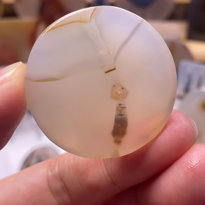 玛瑙/玉髓未镶嵌吊坠(不含链)