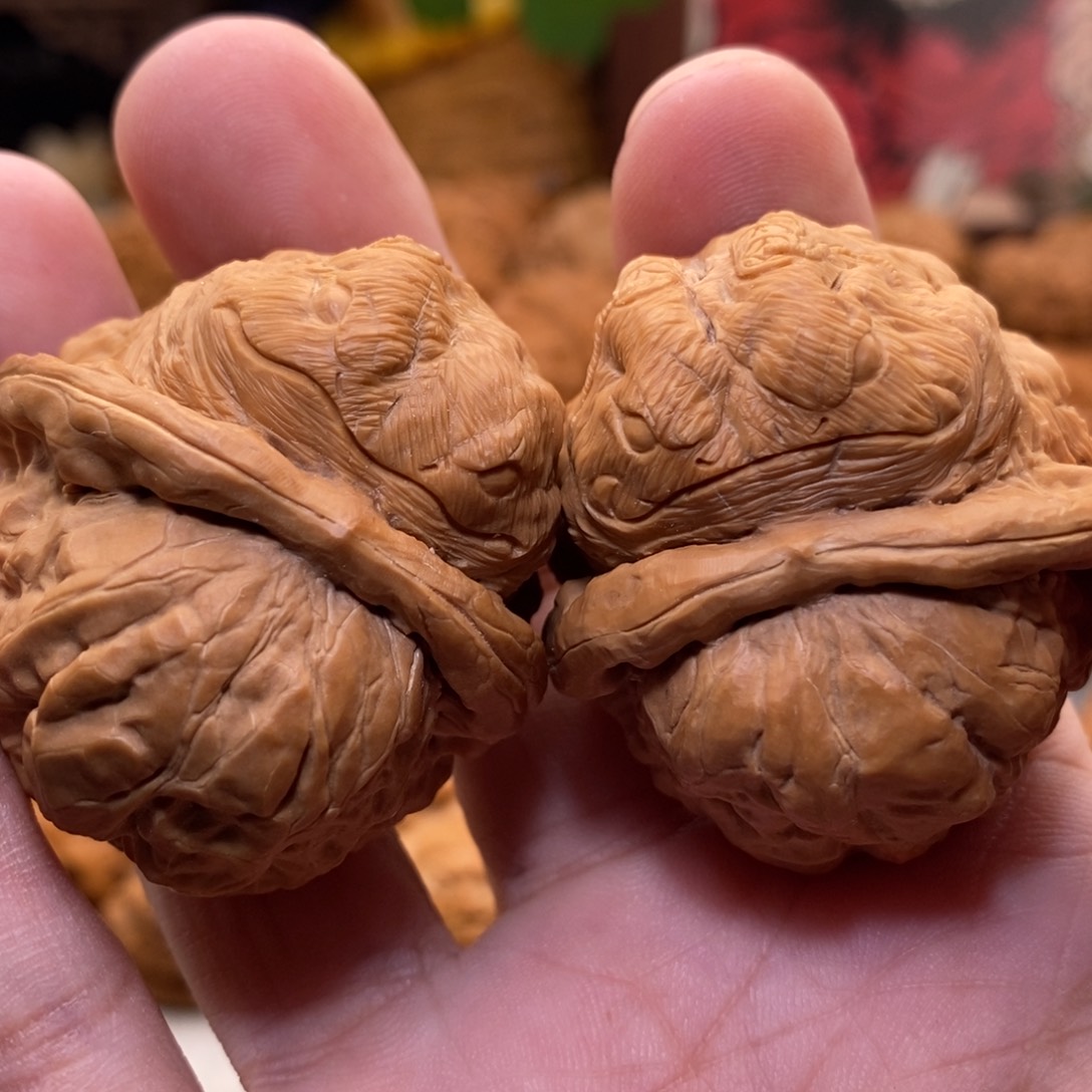 把件文玩核桃纯手工雕刻