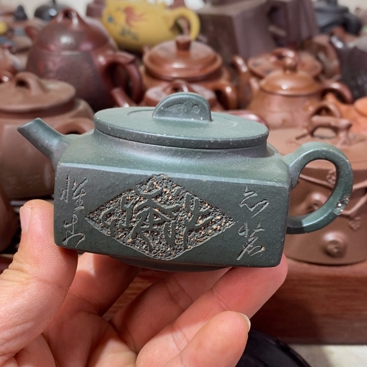 紫砂茶壶微瑕处理