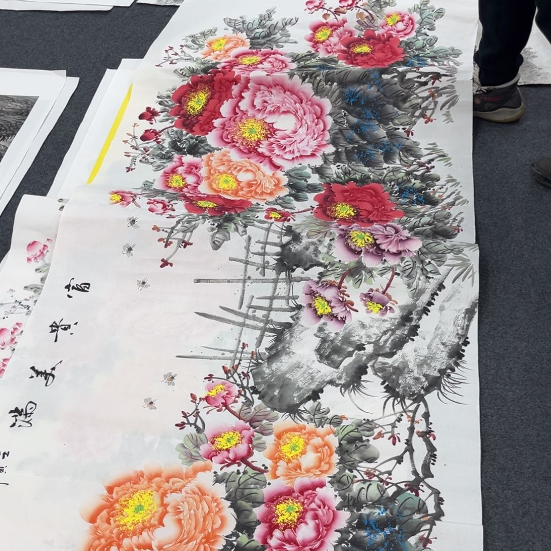 国画宣纸国画纯手绘作品