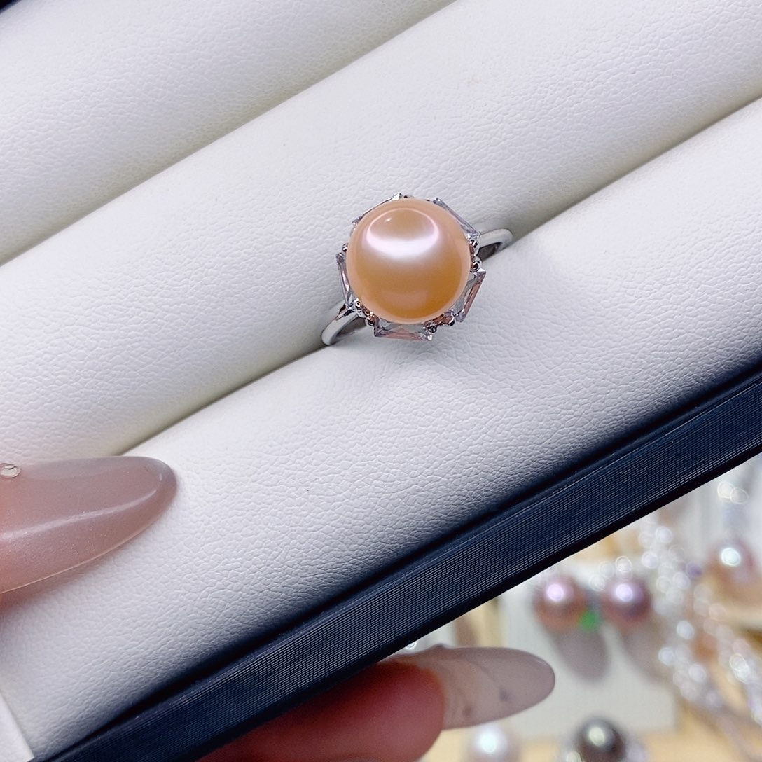 戒指未镶嵌淡水珍珠