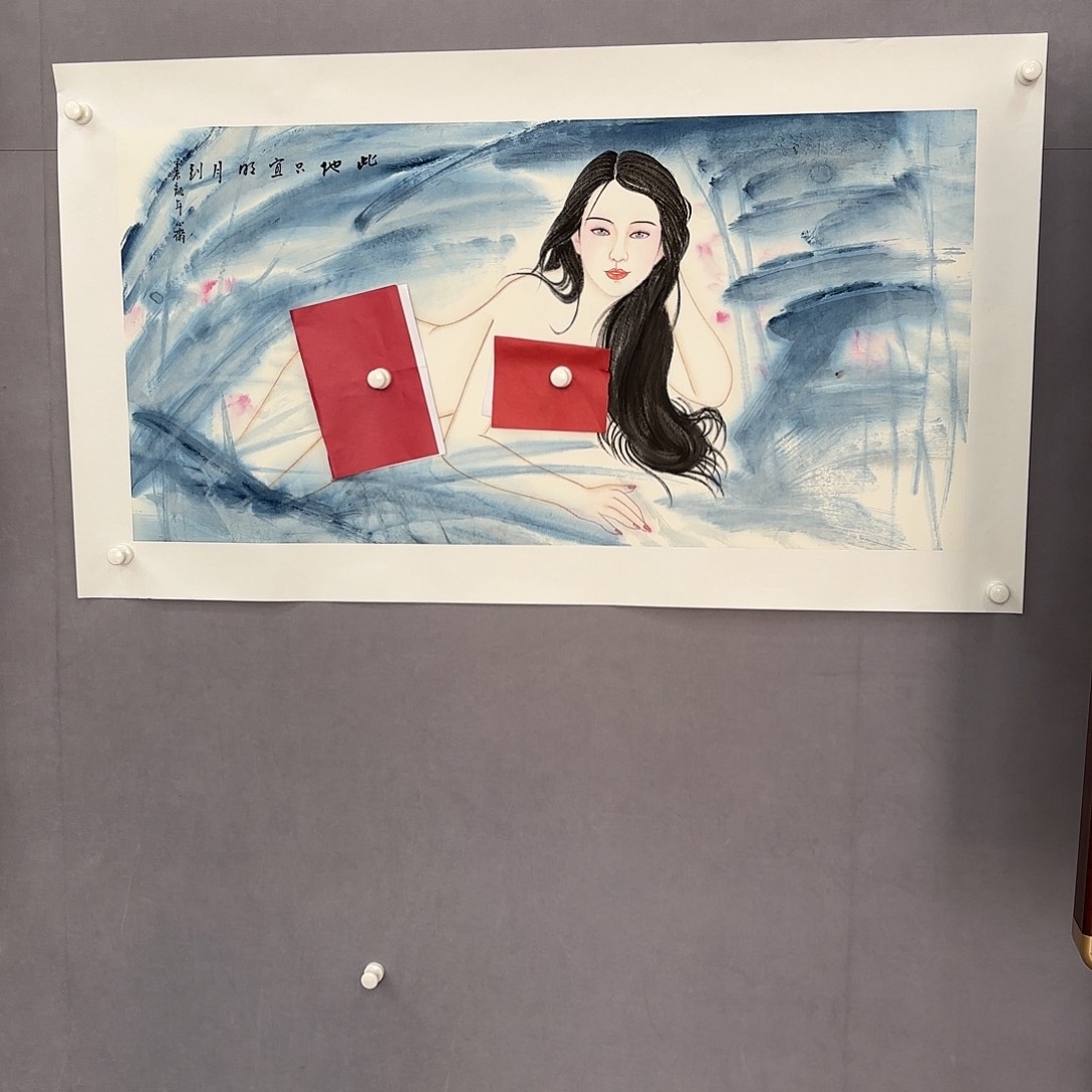 国画亲笔手绘原创