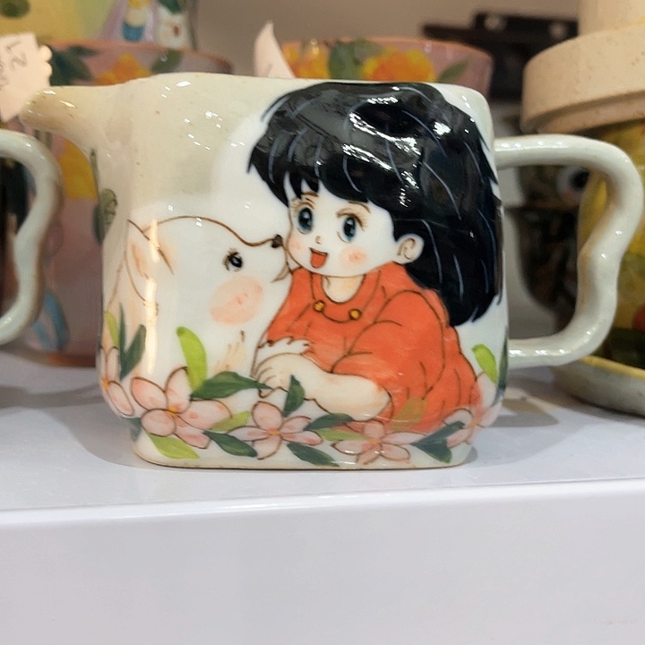陶景德镇釉下手绘陶瓷 