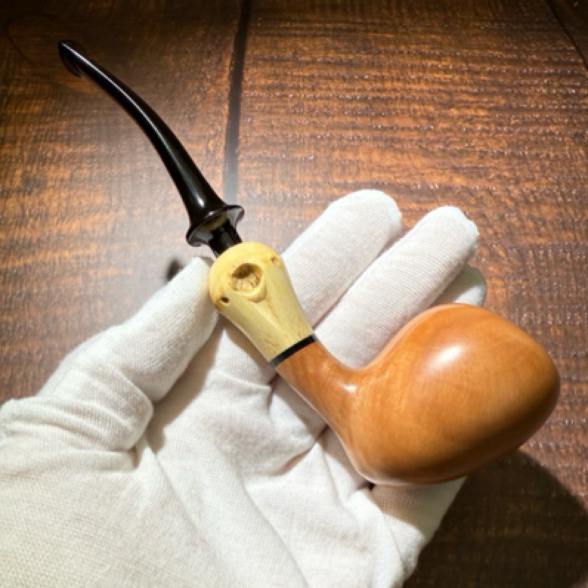 进口石楠木橡果竹节军插