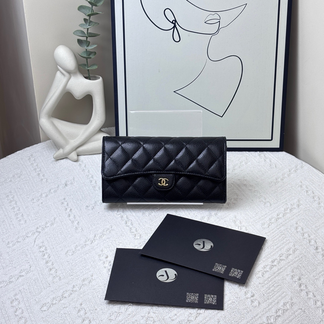 95新 Chanel/香奈儿 钱包 30开/20年/JW8580