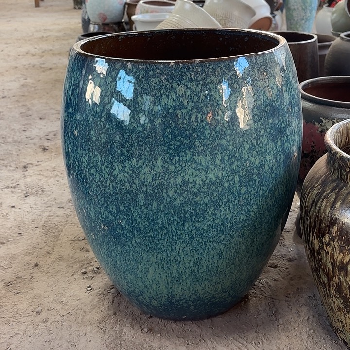 正品高43口30花盆