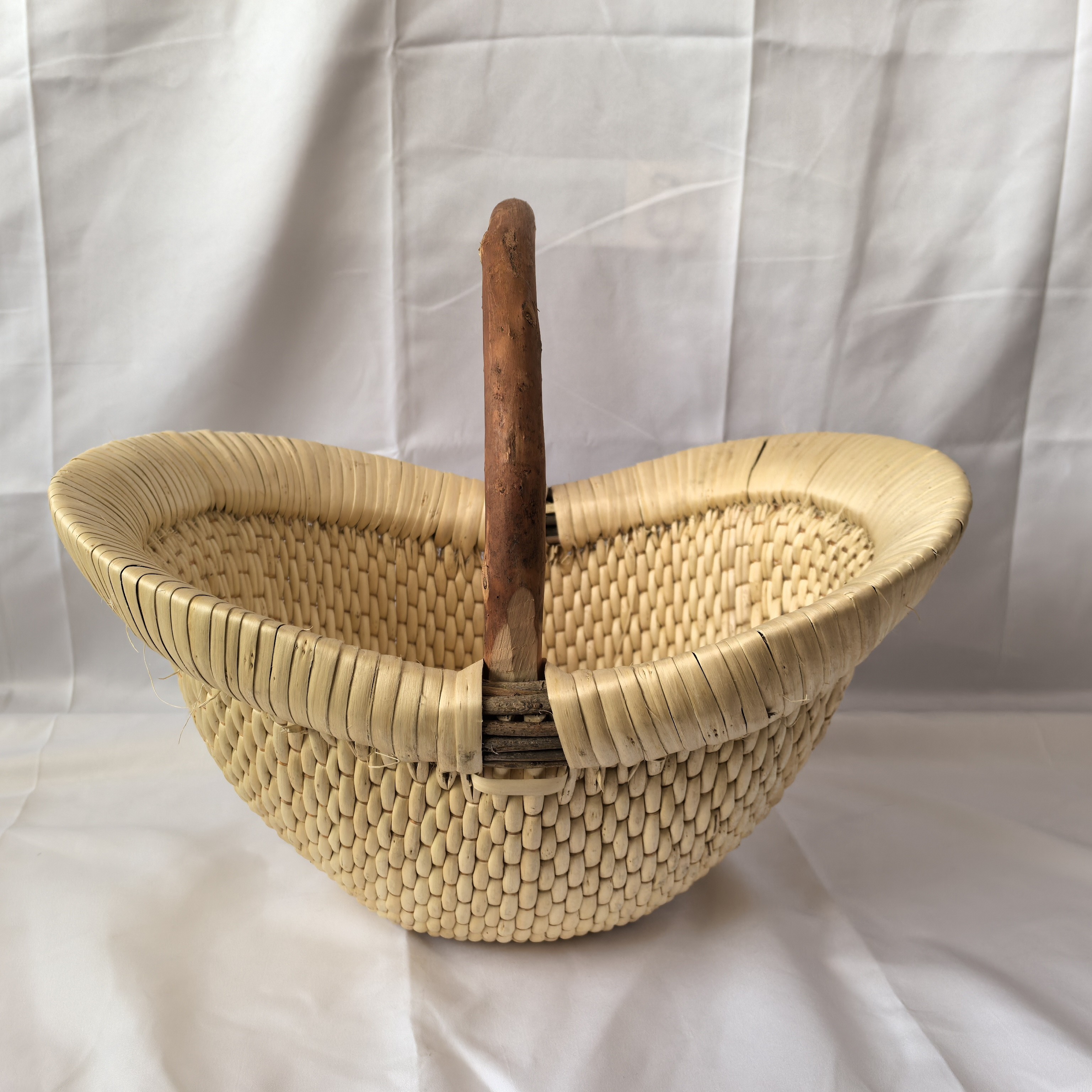 非遗手工柳编大苑子手提篮菜篮子工艺品买菜篮置物篮家用收纳筐