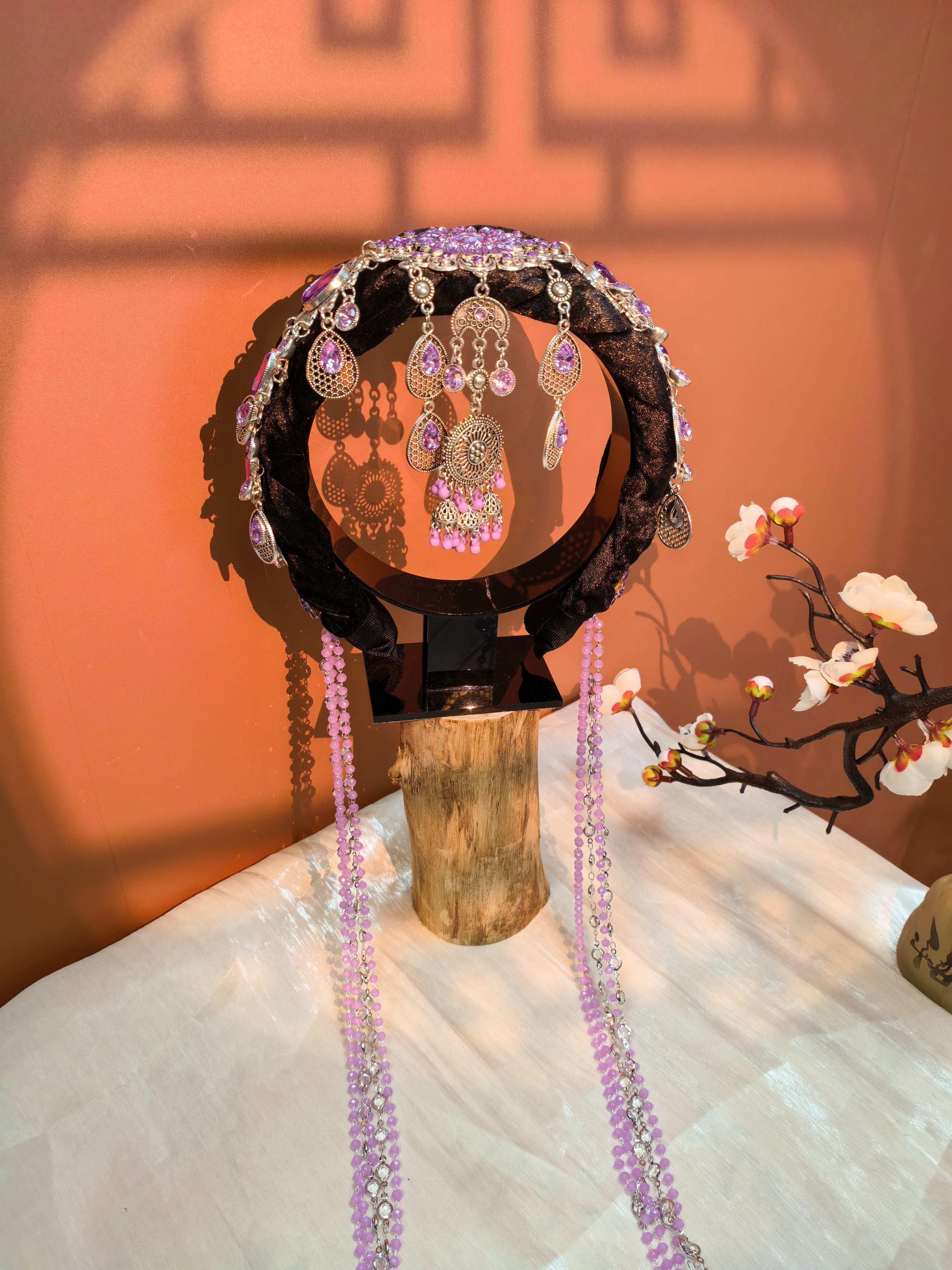 【紫荆】原创新中式发箍