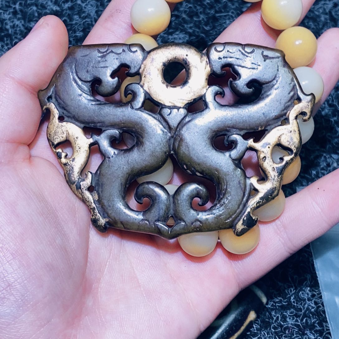 白玉菩提吊坠吊坠