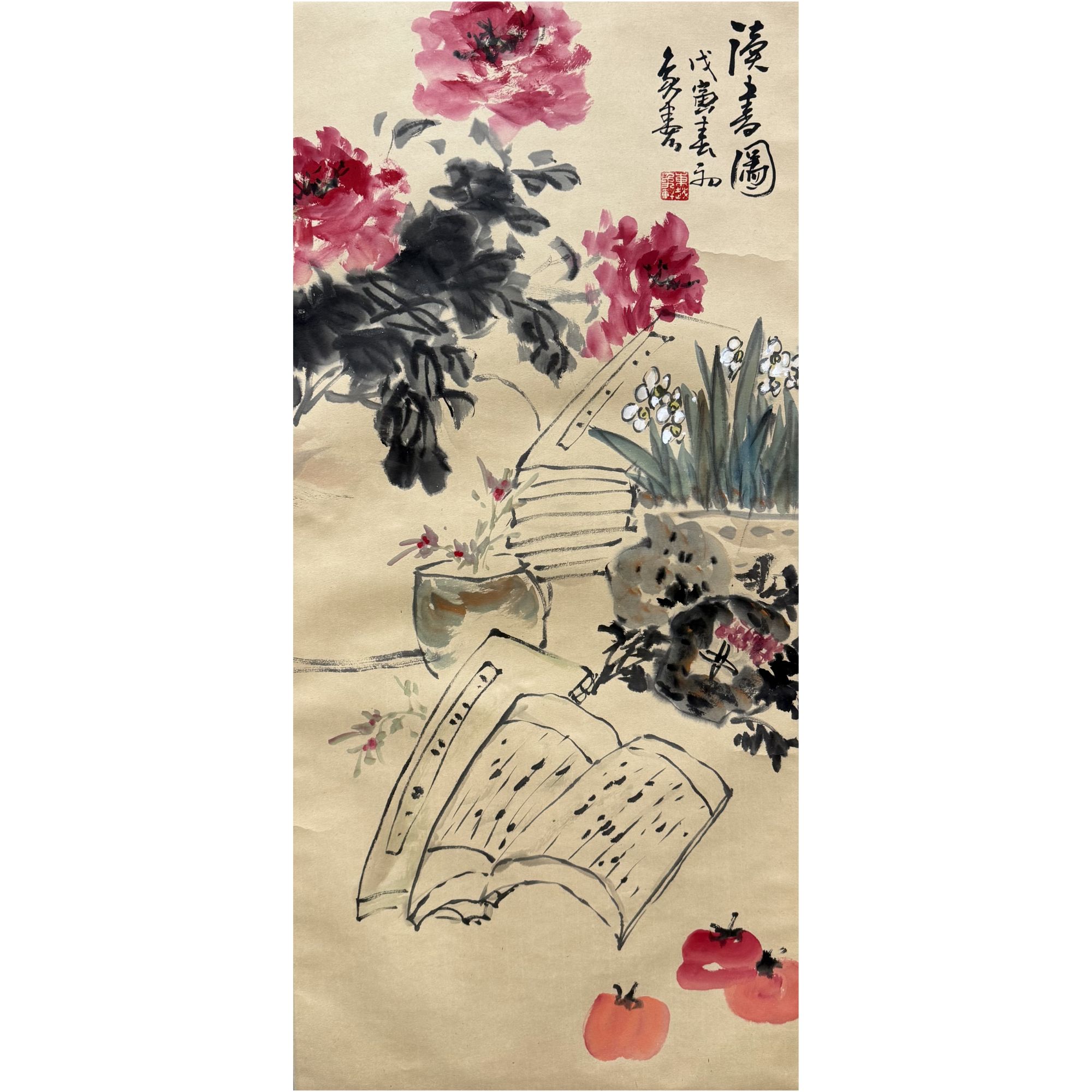 【花鸟】  47x98  CP-30224   立轴