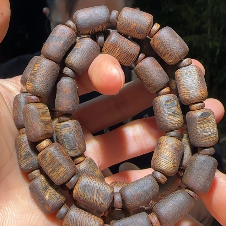 沉香手串蓝香链子51克+多样性发其一