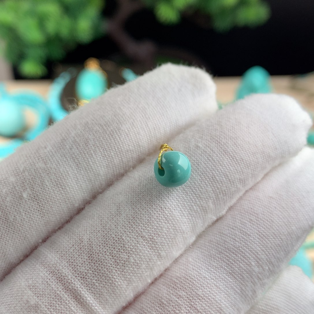 绿松石配珠卡6.8未镶嵌