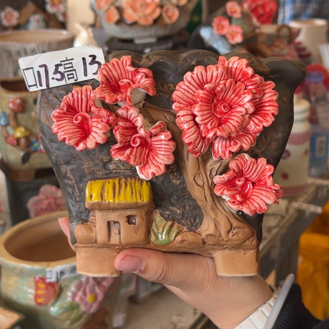 花盆，拍满20发货，退款拉黑