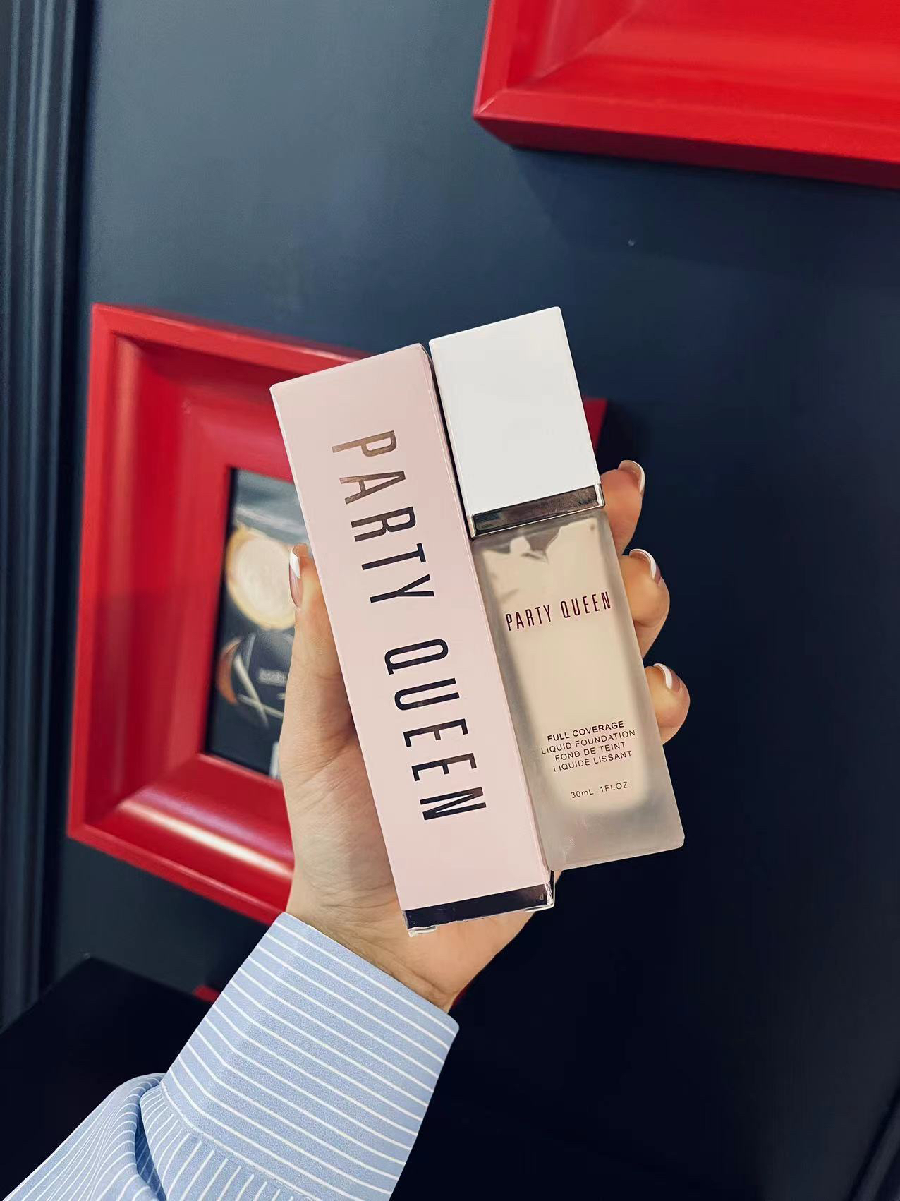 PARTYQUEEN挚爱遮瑕持妆粉底液