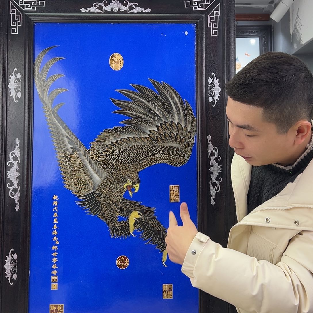 瓷片景德镇瓷板画