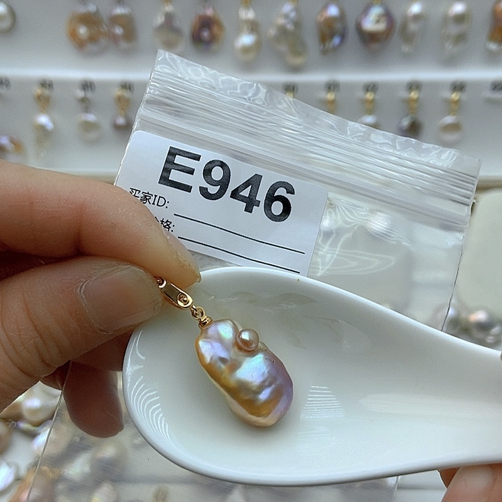 淡水珍珠颈饰银S925镶嵌