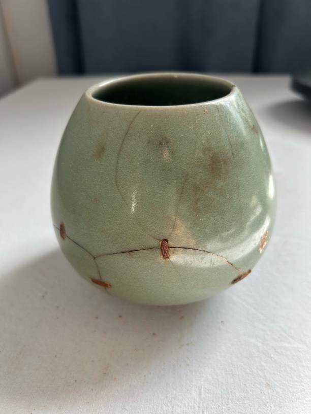 陶瓷摆件鸡心罐陶瓷