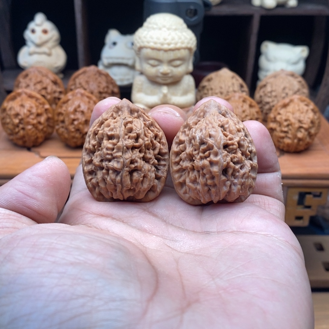 文玩核桃把件33蚂蚁王手捻