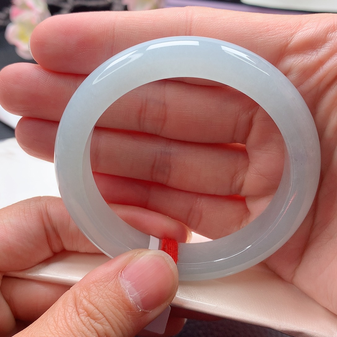 翡翠未镶嵌手镯手镯56