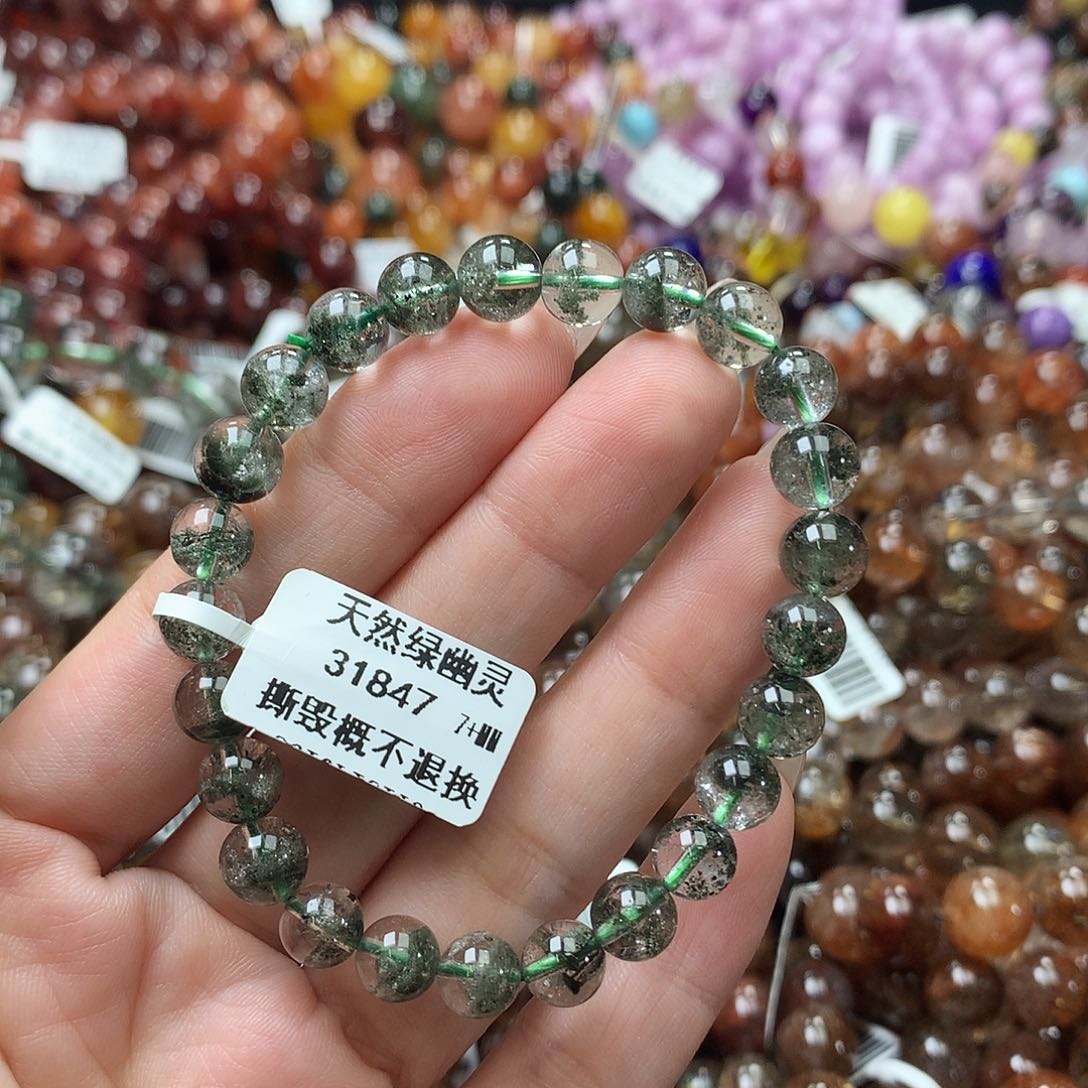 水晶手链未镶嵌，