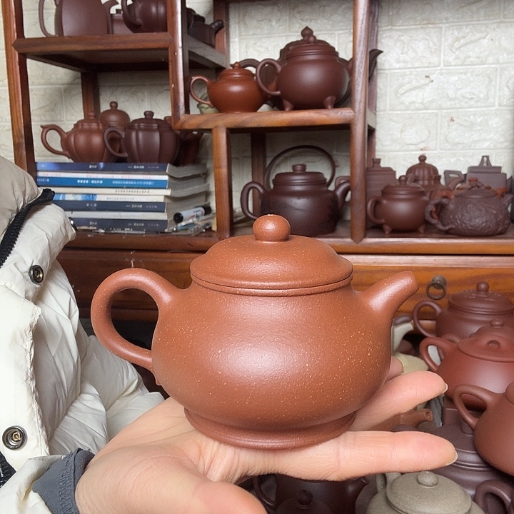 紫砂茶壶潘壶280cc精工半手工