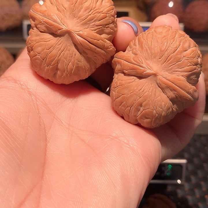 蜜***旺文玩核桃把件元宝