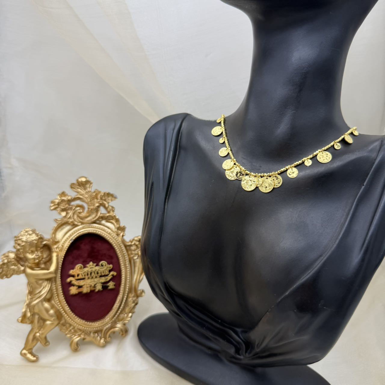 C播 14.67g 足金999 项链 e