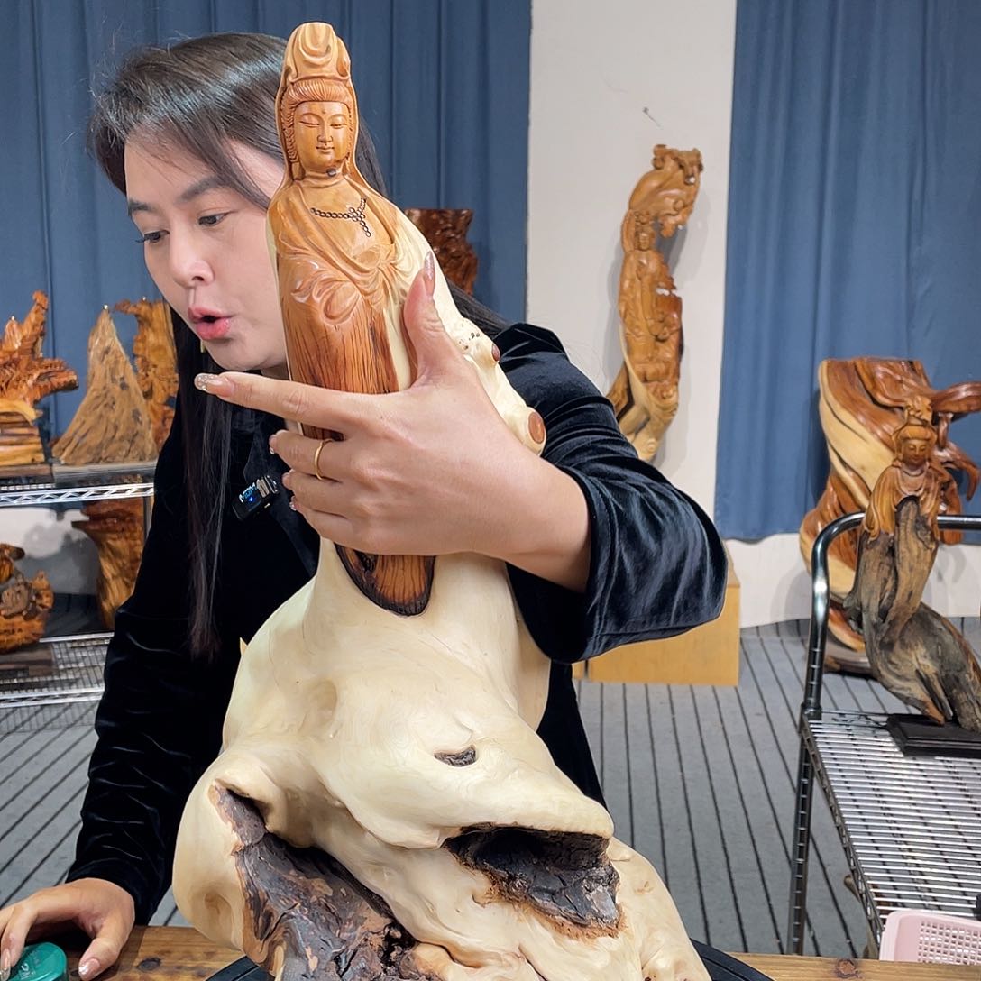 柏木（崖柏）随型摆件