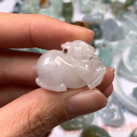 翡翠颈饰未镶嵌用**9