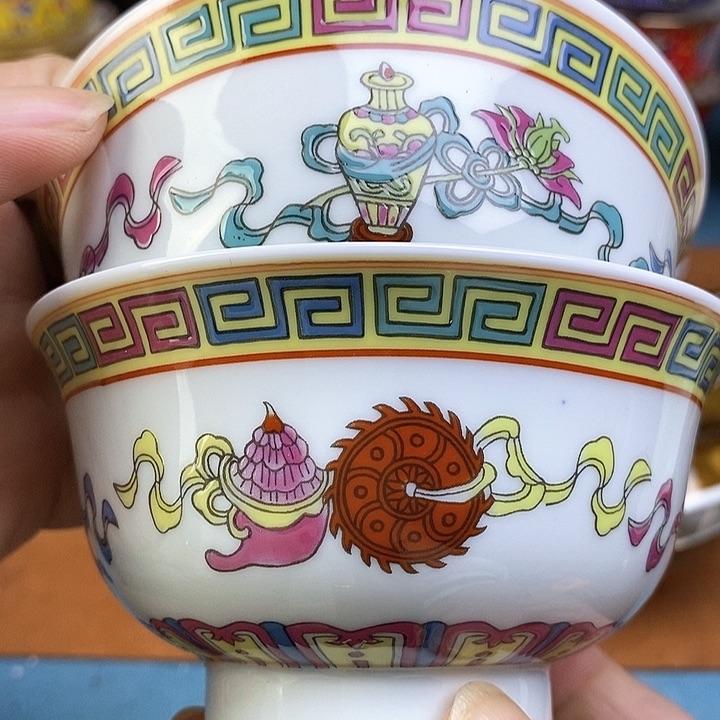 景德镇陶瓷藏式茶碗