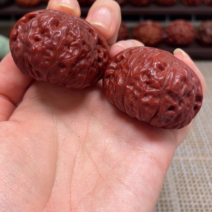 把件文玩核桃南瓜墩文玩核桃43
