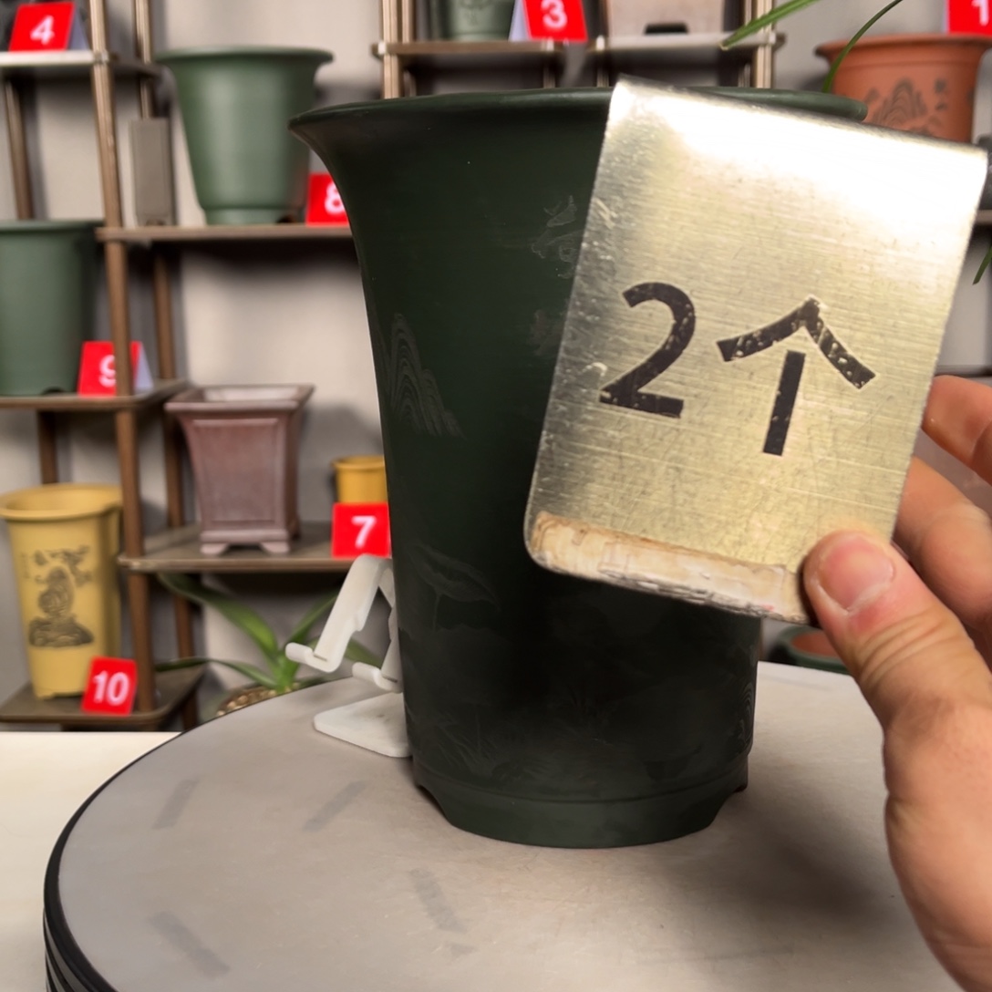 紫砂花盆紫砂花盆