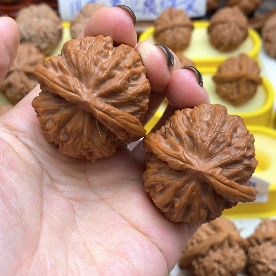 把件文玩核桃42尺全品金麒麟