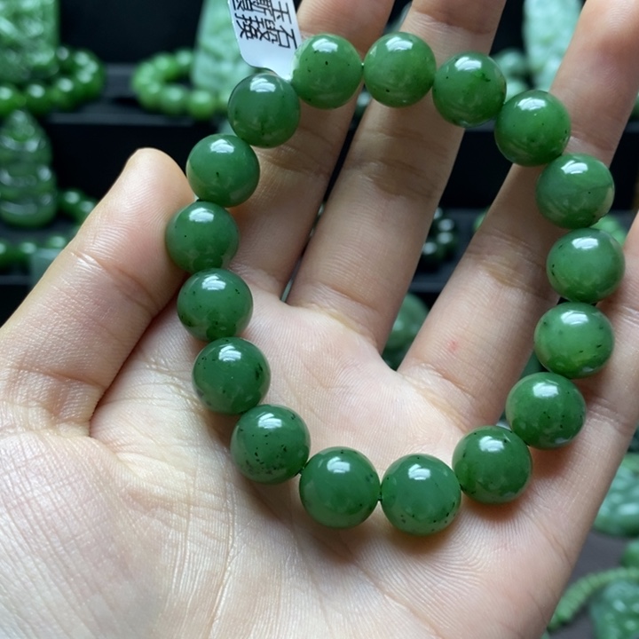 和田玉手串未镶嵌