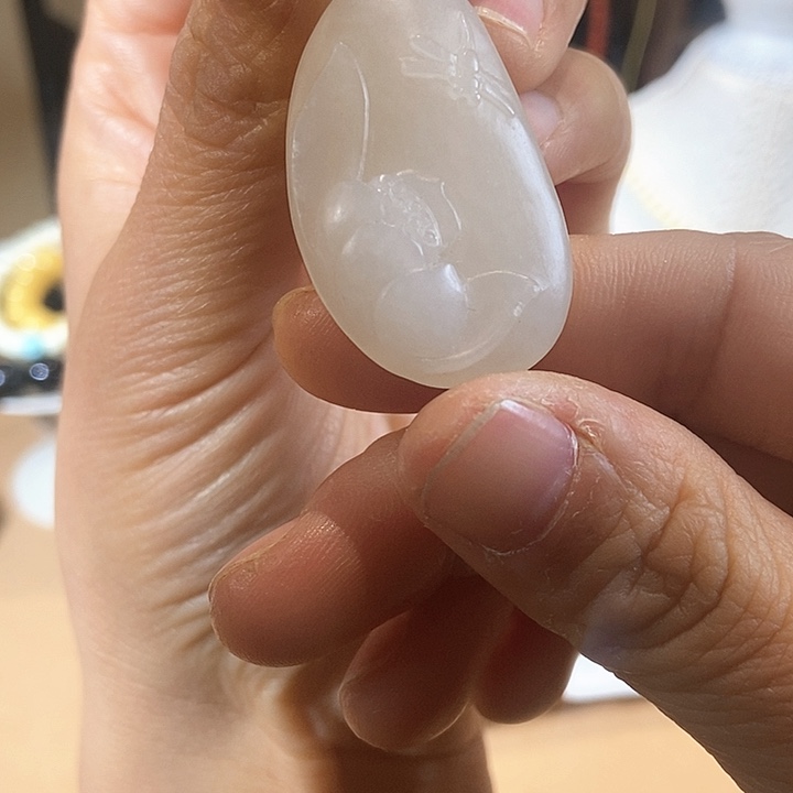 和田玉（糖玉）颈饰未镶嵌