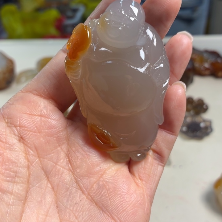 玛瑙/玉髓未镶嵌吊坠(不含链)