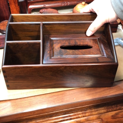 交趾黄檀（大红酸枝）收纳盒