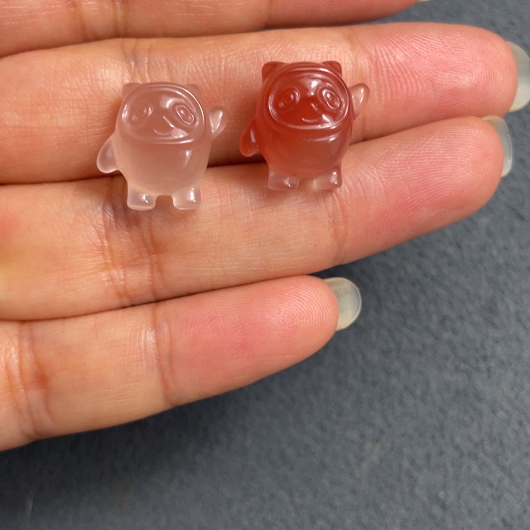 南红玛瑙未镶嵌颈饰